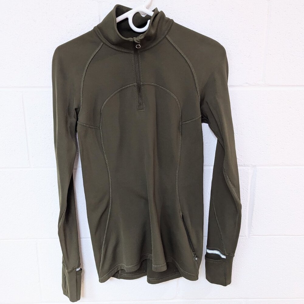 NWOT Lululemon Forest Green Define Jacket, XS